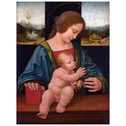       (The Virgin and Child) 8   40. x 53. 1800