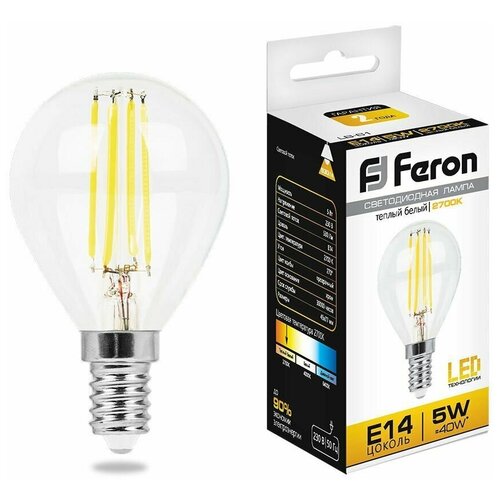    Feron E14 5W 2700K   LB-61 25578 122