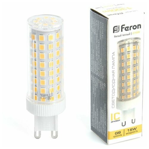   Feron LB-437 G9 15W 2700K 38212 407