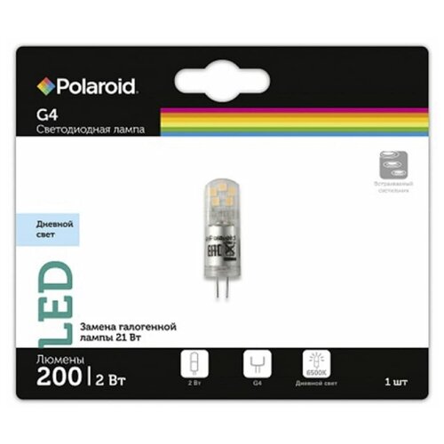  Polaroid G 2W 12V 6500K G4 200Lm PL-G412V26 419