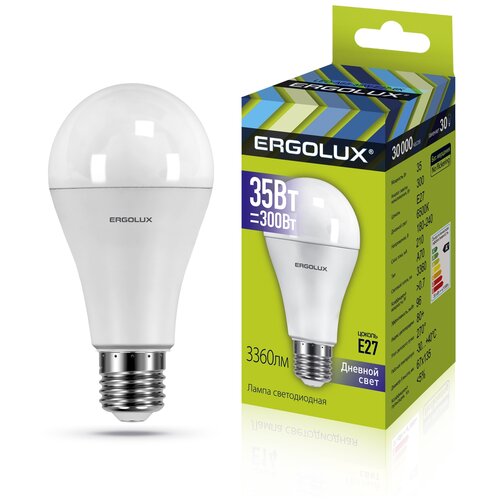   Ergolux LED-A70-35W-E27-6K 175