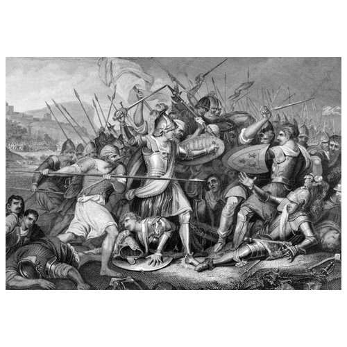       (Battle of agincourt) 72. x 50. 2590
