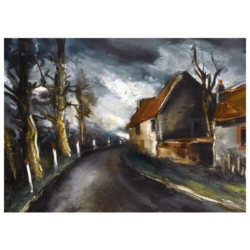      (The Road to the Village) 2   55. x 40. 1830