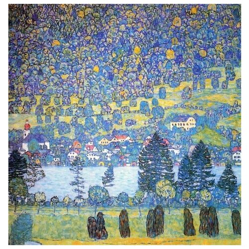        (Forest slope in Unterach)   30. x 31. 1040