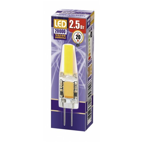   PLED-G4 COB 2,5W 3000K 12 (2.5W=20, 200Lm) ( 10*39) Jazzway 322