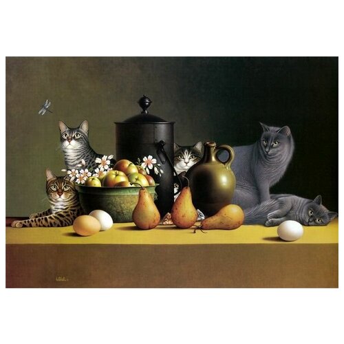     (Cats) 3   72. x 50. 2590