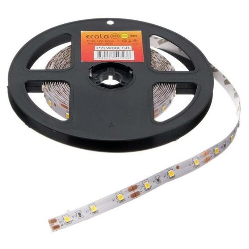  Ecola LED strip PRO 8W/m 12V IP20 8mm 60Led/m 2800K 12Lm/LED 720Lm/m     5.,  278  Ecola