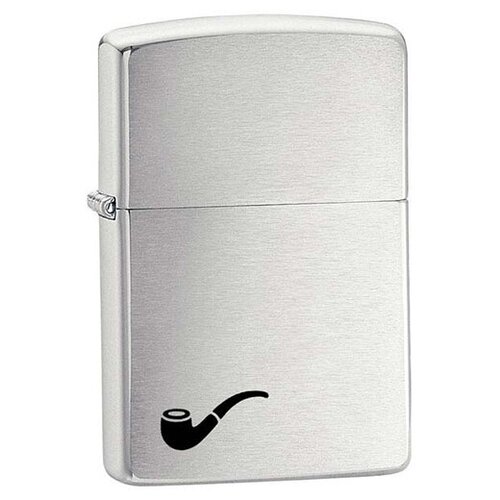    ZIPPO   200PL   Brushed Chrome 3800