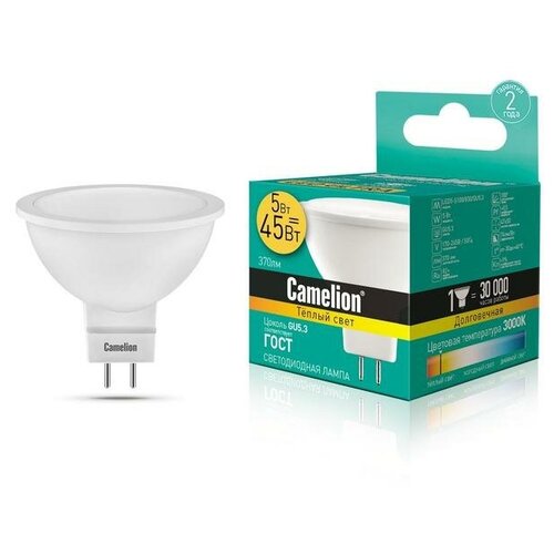   LED5-S108/830/GU5.3 5 3000 . . GU5.3 370 220-240 Camelion 12041 (8.) 1315