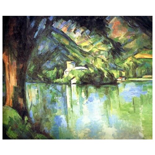        (View of Lake Annecy)   48. x 40. 1680