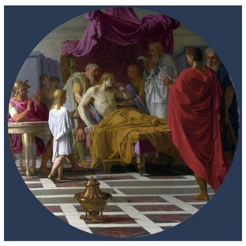        (Alexander and his Doctor)   30. x 30. 1000