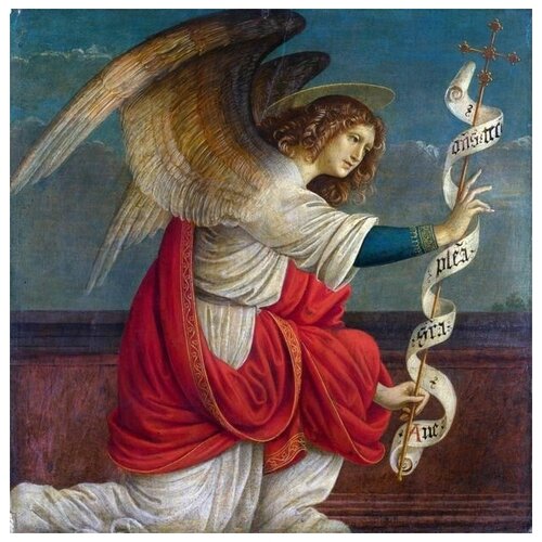     -   (The Annunciation - The Angel Gabriel)   50. x 50. 1980