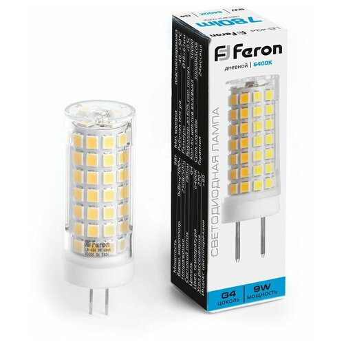   Feron LB-434 G4 9W 6400K 206