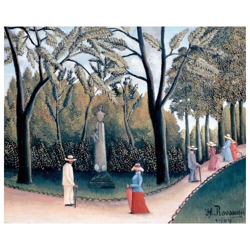    .   (Luxembourg Gardens. Monument to Chopin)   49. x 40. 1700