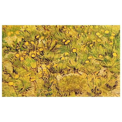 ����������� �� ������ ���� ������ ������ (Field of Yellow Flowers) ��� ��� ������� 49��. x 30��. 1420�