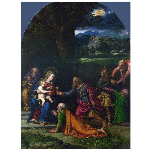      (The Adoration of the Kings) 3    40. x 54. 1810