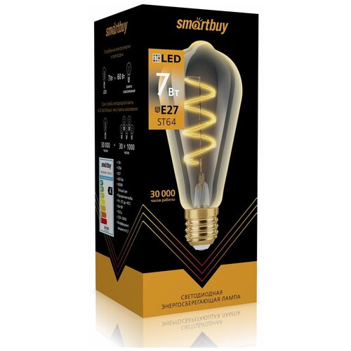  (LED)   ART Smartbuy ST64 7W/3000/E27 497