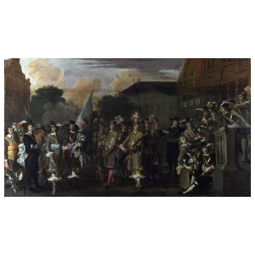       (A Company of Amsterdam Militiamen) 53. x 30.,  1490   