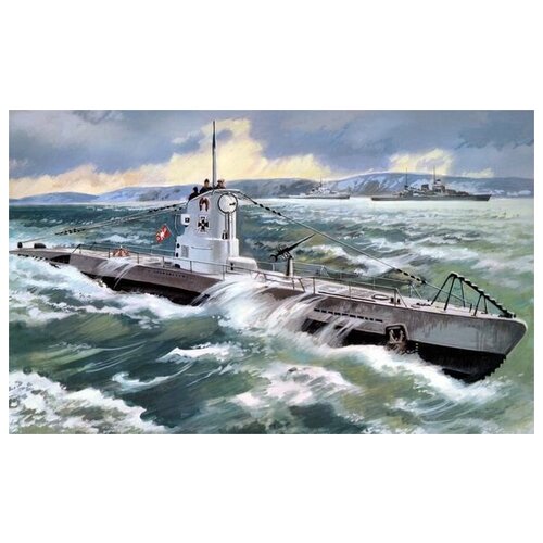     (Submarine) 3 65. x 40. 2070