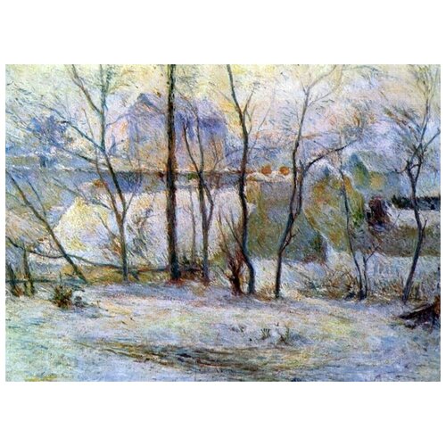      (Snow-covered garden)   68. x 50. 2480