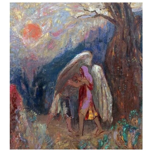       (Jacob and the Angel)   60. x 66. 2760