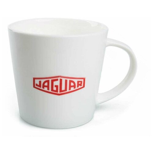   Jaguar Heritage Mug Logo, White 3640