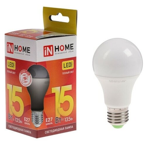 ����� ������������ IN HOME LED-A60-VC, �27, 15 ��, 230 �, 3000 �, 1350 �� 199�