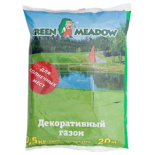 Семена газона GREEN MEADOW Декоративный газон Солнечный 500 г 470р