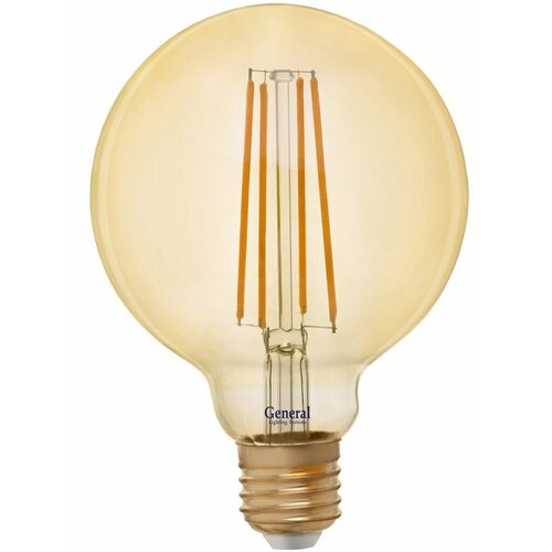 ����� LED GENERAL ECO FILAMENT ������� G95S 10W E27 1025Lm 2700K 340�