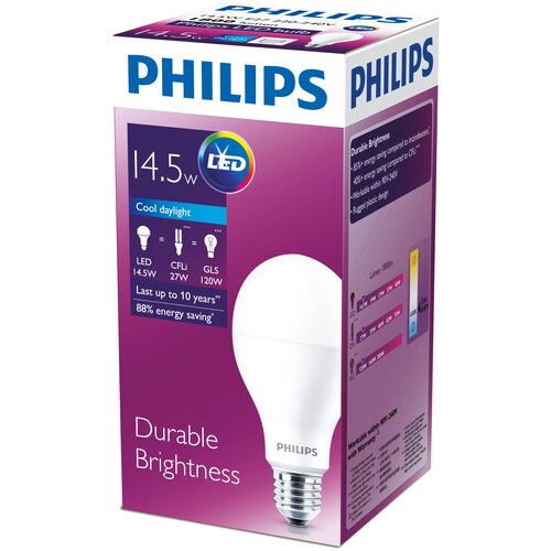 ����� ������������ PHILIPS LEDBulb 14.5W E27 6500K 578�