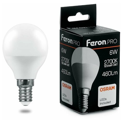   Feron.PRO LB-1406  E14 6W 2700K 136