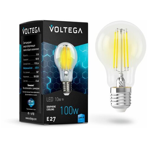 // Voltega    Voltega E27 10W 4000  VG10-1E27cold10W-F 7101 255