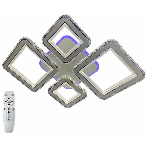     SL794/4 RGB Crystal White+Chrome Studio Led,  13430  STUDIO LED