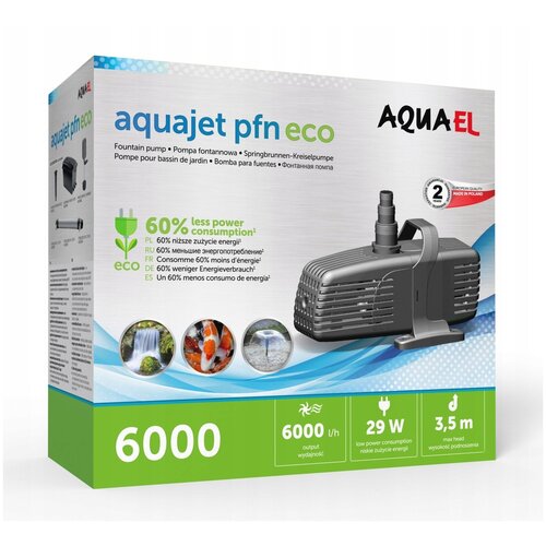  Aquael   Aquael AQUAJET PFN ECO- 6000, 6000 /,  15288  AQUAEL