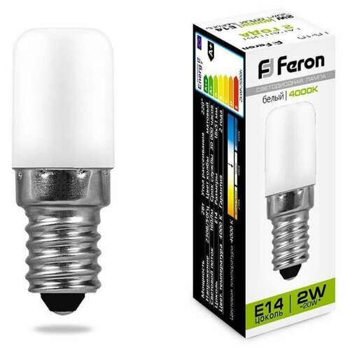 ����/��������/������������ Feron ����� ������������ Feron E14 2W 4000K ������� LB-10 25897 180�