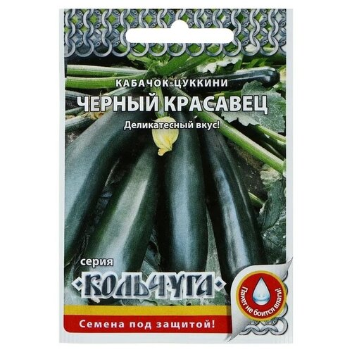 Семена Кабачок Черный красавец (цуккини) Кольчуга 1 г (НК) 149р