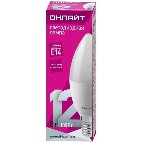 ����� ������������ 12W OLL-C37 176-264� E14 6500K 1200�� 38�110 ����� 90056 FR ������ 456�