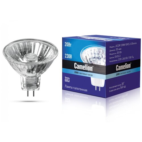   MINI JCDR (MR11) 20 220 35, CAMELION JCDR 20W GX5.3 35MM (10 .) 1635