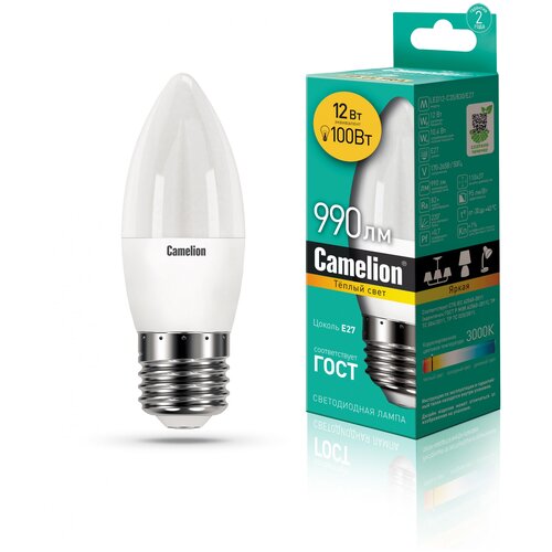   Camelion LED12-C35/830/E27 152