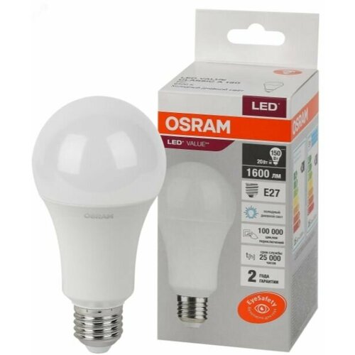   LED 20  E27 6500 1600  220  ( 150) OSRAM (4058075579378) 508