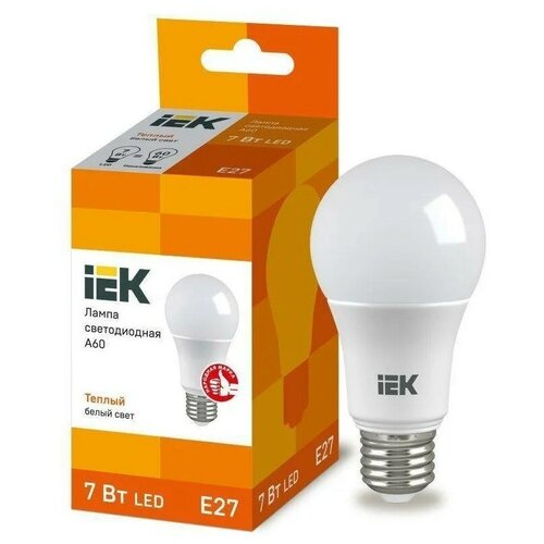 IEK   ECO A60 7  3000 . . E27 630 230-240  LLE-A60-7-230-30-E27 80