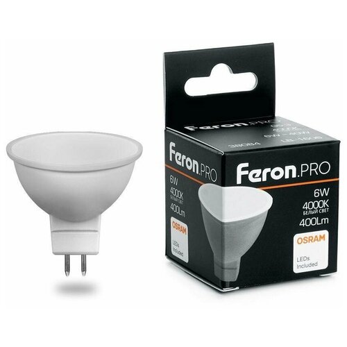    MR16 /  6 38084 LB-1606 Feron.PRO 175-265V 6W G5.3 400 4000 Feron,  149  Feron