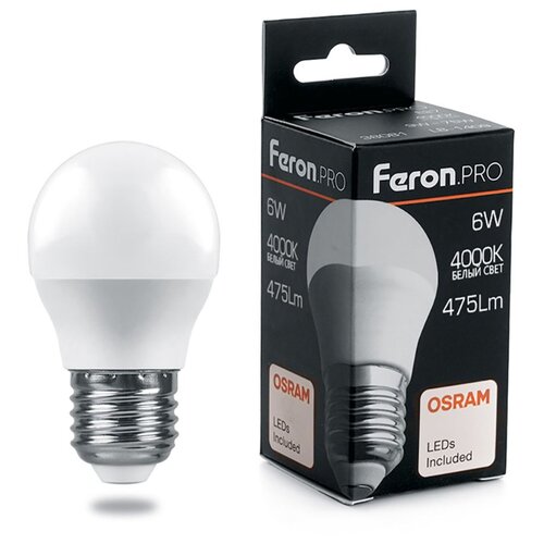   Feron.PRO LB-1406  E27 6W 4000K 136