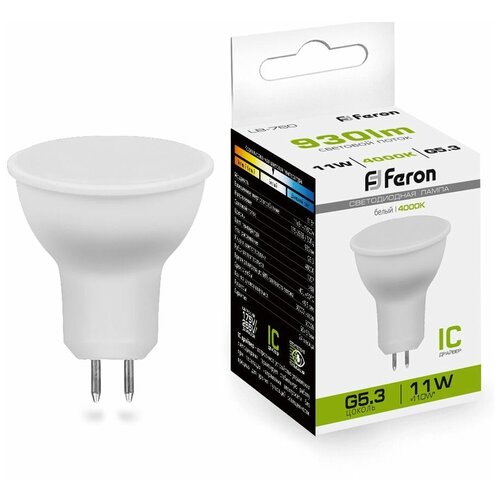   Feron LB-760 MR16 G5.3 11W 4000K 108