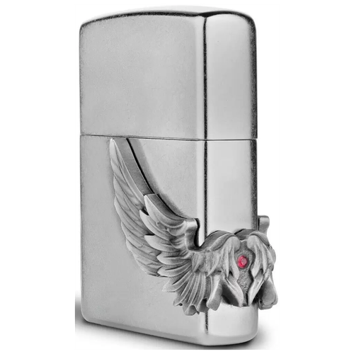   Zippo 2005910 Flying Heart Street Chrome 15470