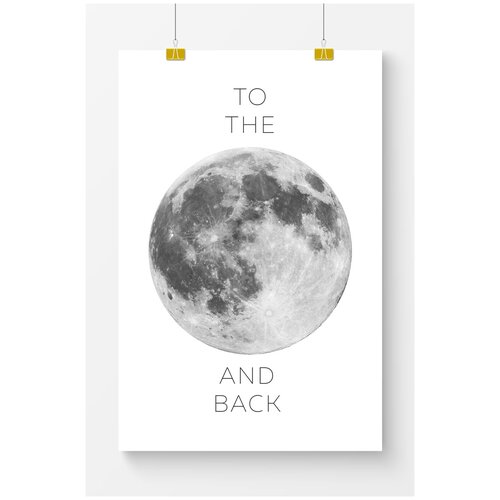      Postermarkt To the Moon and back 2,  70100 ,       2699