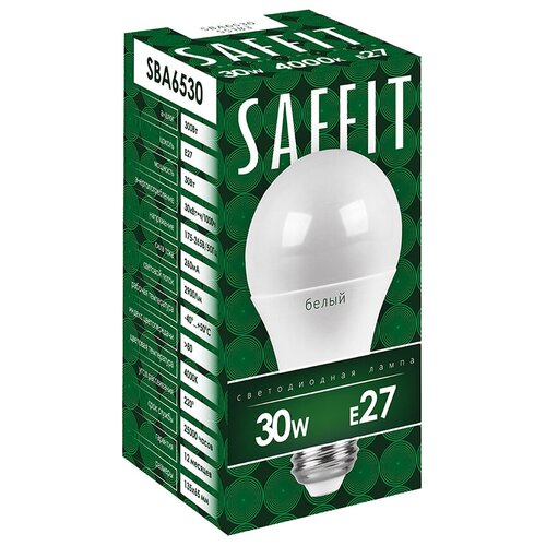   SAFFIT 55182 SBA6530 E27 30 2700K 244