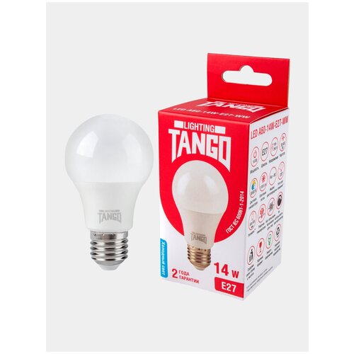   5 14W E27 A60 6500K 220V (TANGO LED 60-14W-E27-WW) TANGO 441