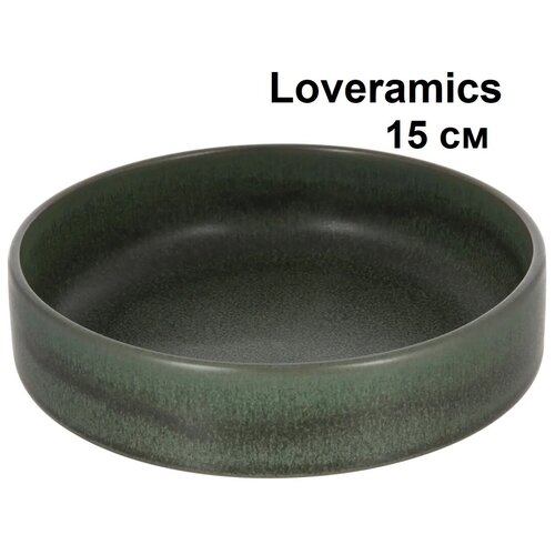  Loveramics Tapas 15 . Low Bowl (L) (Matte Dark Green) 1307