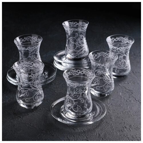 ������ ������ �����, 12 ���������: 6 �������� ������ 160 ��, 6 ������ GiDGLASS . 1880�